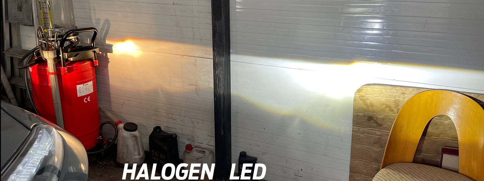 Stretavacie svetla - rozdiel medzi halogenom a LED