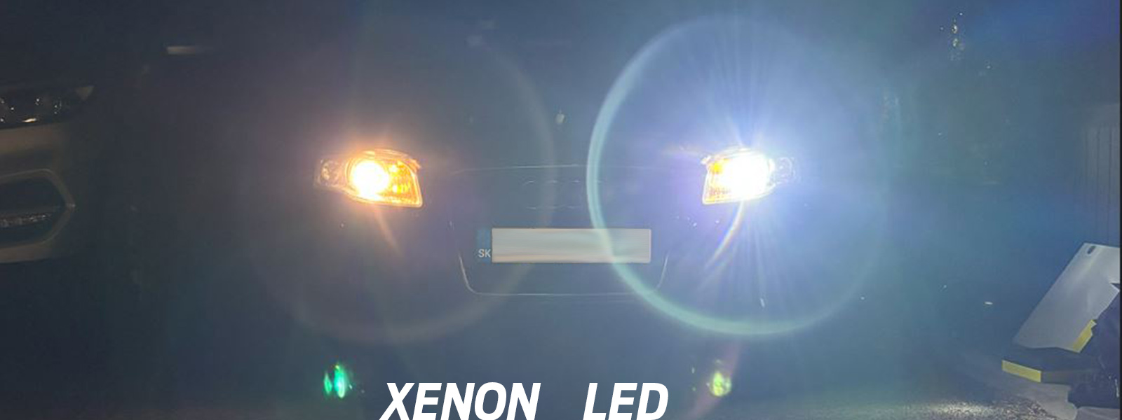 Rozdiel medzi xenonom a led
